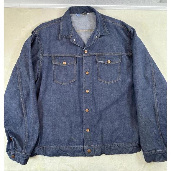 Vintage Sears Roebucks 1960s Selvedge Denim Jacket Medium/Large 46 Workwear